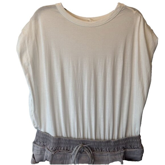 Anthropologie Daily Practice Goal Line Twofer Mini Dress XL Sporty Romantic - Picture 3 of 12